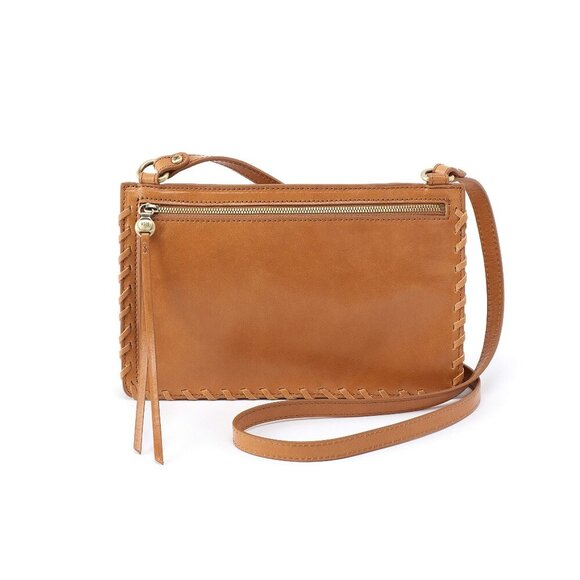 HOBO Handbags - HOBO Evoke Honey Genuine Leather Womens Crossbody Bag One Size MSRP $178